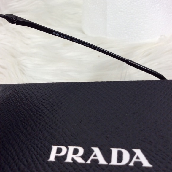Prada cat eye sunglasses in steel. Gorgeous! - Picture 3 of 3